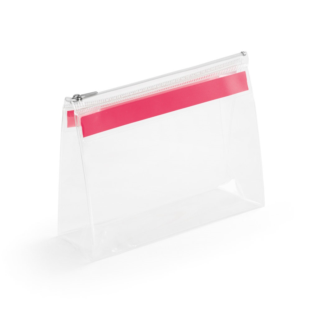 CHASTAIN. Etui z EVA z zamkiem błyskawicznym i metalową rączką P036225S różowy