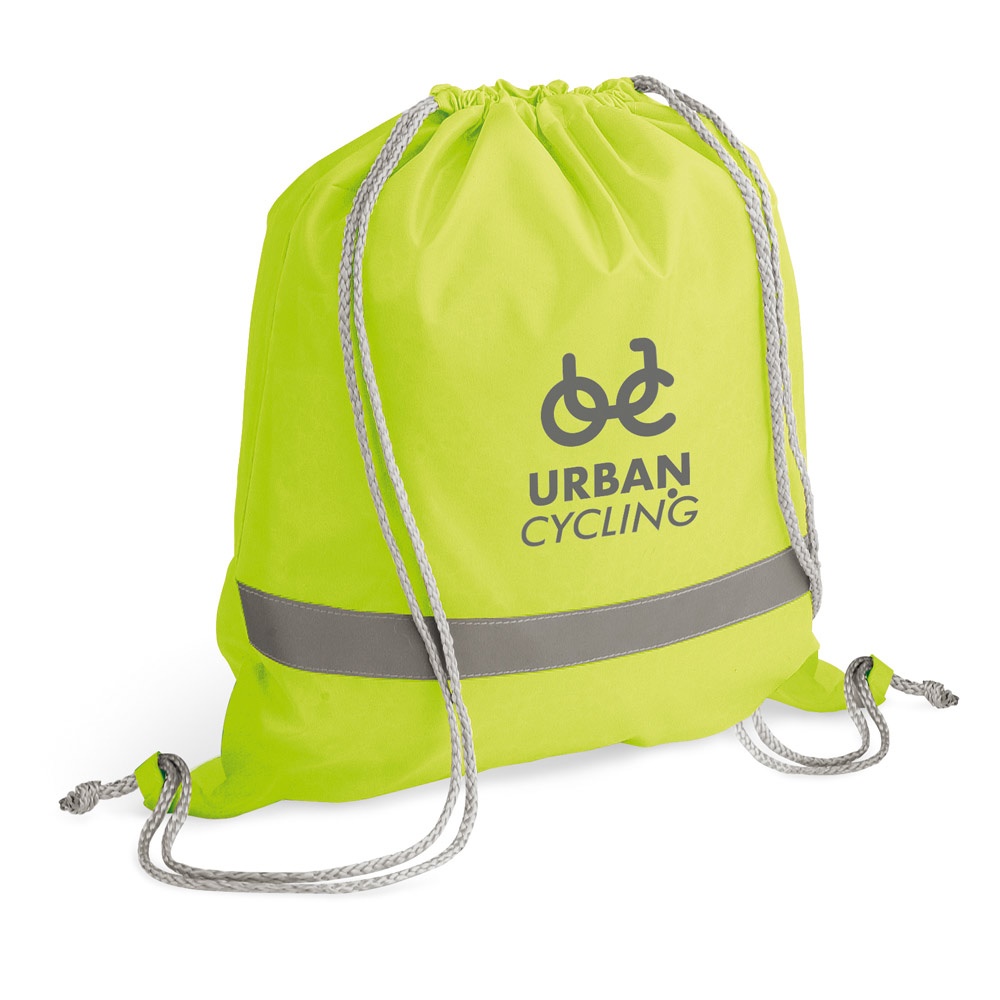 RULES. Worek ze sznurkiem, 210D P036274S żółty