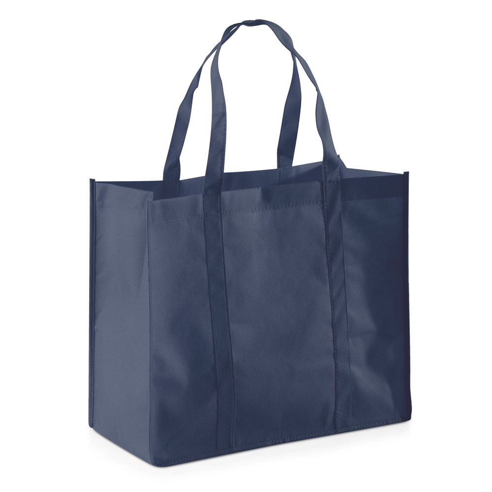 SHOPPER. Torba z non-woven (80 g/m²) P036296S granatowy