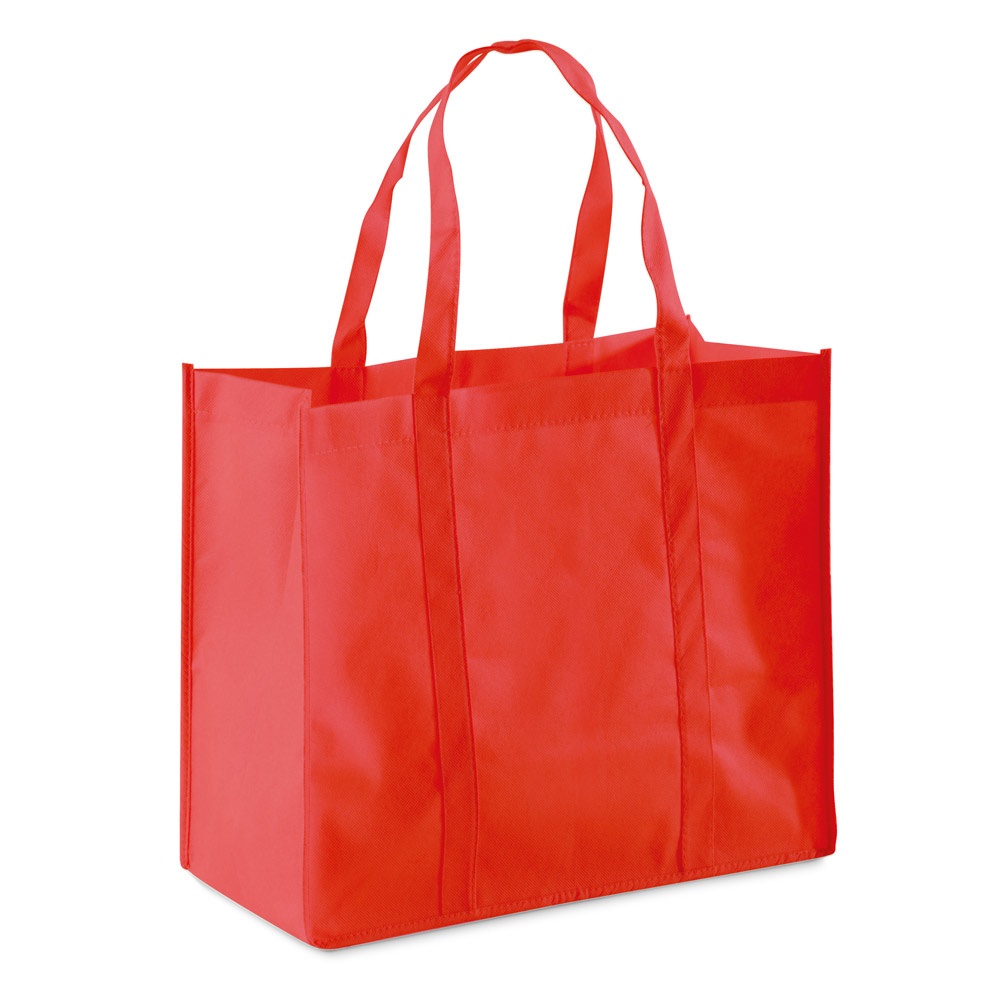 SHOPPER. Torba z non-woven (80 g/m²) P036296S czerwony