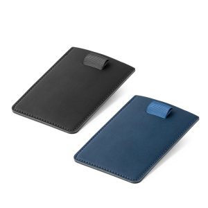 POPPY. Etui na kartę z PU z blokadą RFID P036560S ST-93265-W