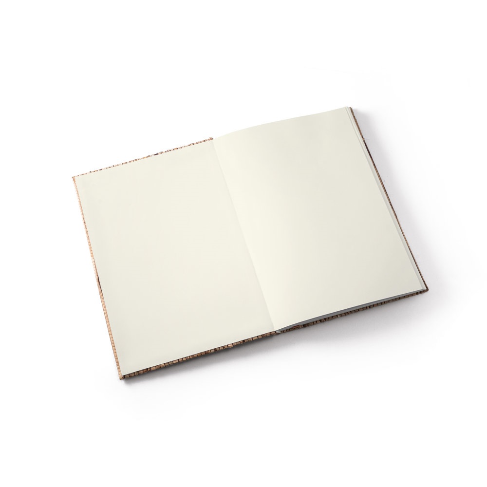 NERUDA. Notes A5 w twardej oprawie wykonanej z naturalnych włókien słomy P036578S