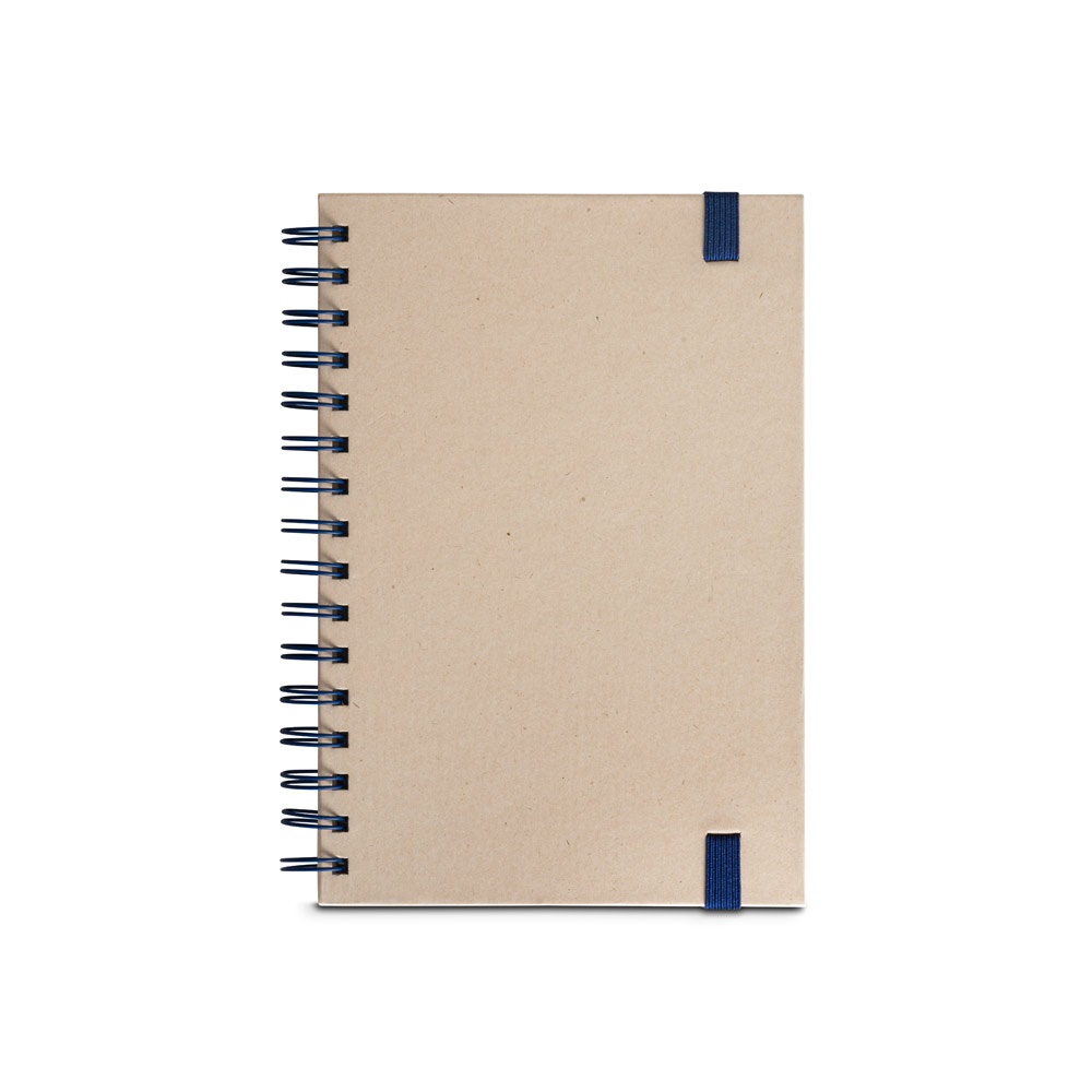 PROUST. Notatnik A5 z ringami, twarda okładka, wykonany z papieru z trzciny cukrowej (80% trzciny cukrowej) z gładkich kartek P083119S