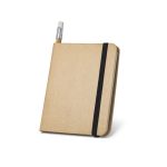 BRONTE. Notatnik A7 z czystymi kartkami w 100% z papieru z recyklingu P036685S
