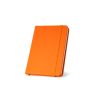 MEYER. Kieszonkowy notatnik z PU z czystymi stronami P036686S pomarańczowy