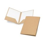PUZO. Teczka na dokumenty A4 wykonana z 100% z papieru z recyklingu (400 g/m²) P036711S
