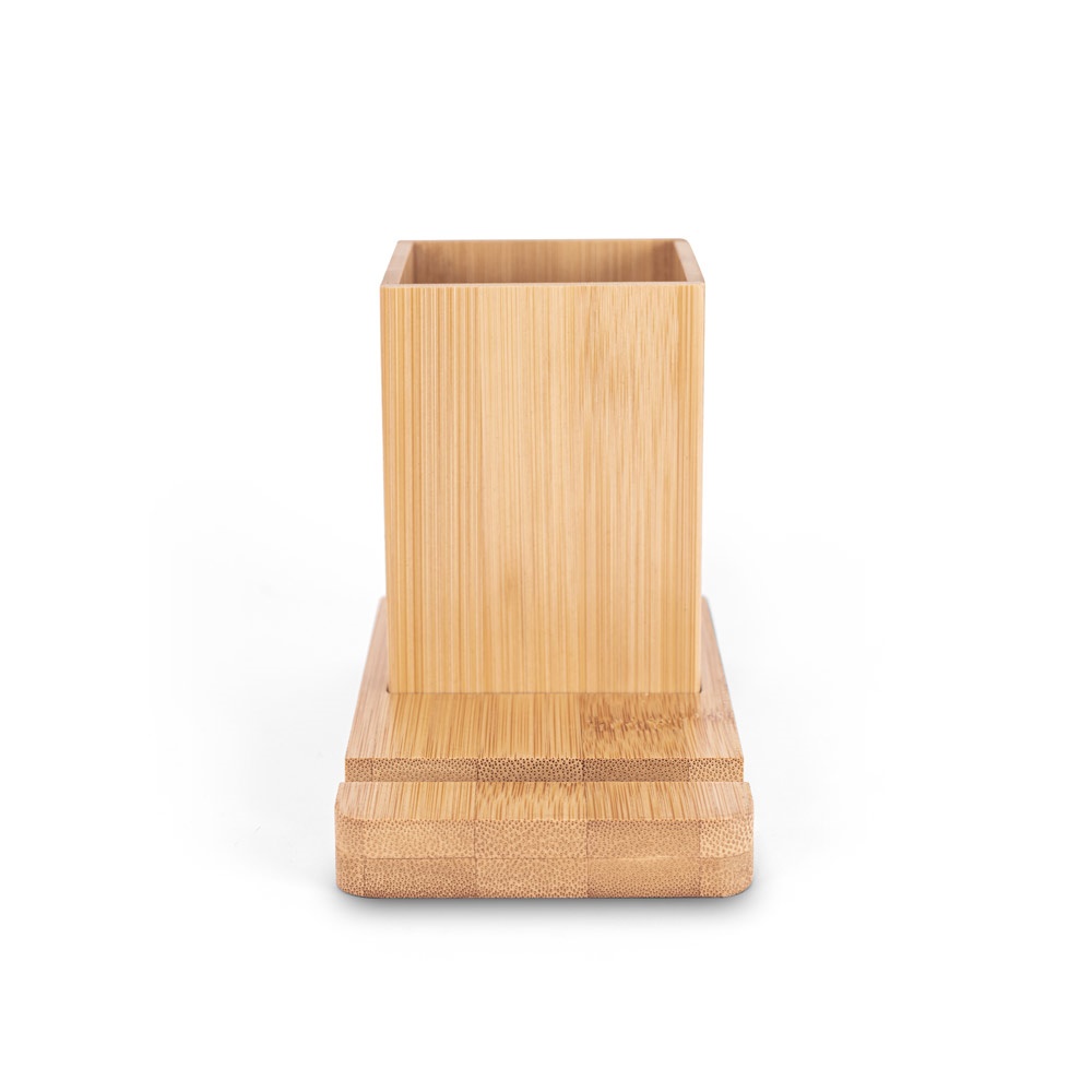 ERWIN. Zestaw na biurko z uchwytem na telefon komórkowy i kubkiem P097544S