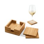 GAUTHIER. Zestaw bambusowych podstawek P037015S