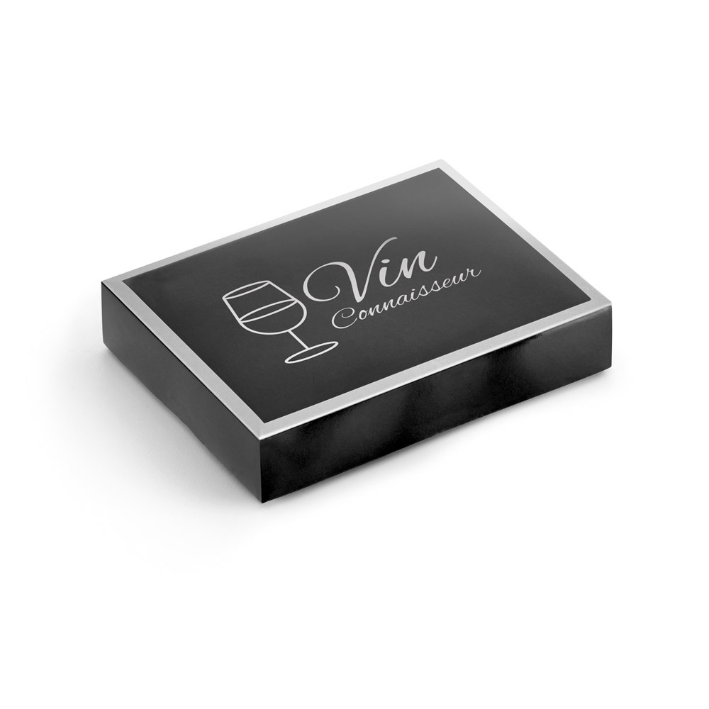 BARREL. Zestaw do wina wykonany z cynku i stali nierdzewnej P037169S