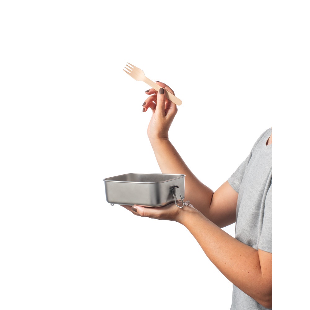 ALLSPICE. Lunch Box. Wytrzymały hermetyczny pojemnik wykonany w ze stali nierdzewnej pochodzącej (90 % recyklingu) 750 mL P054193S