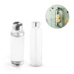 SOLER. Szklana butelka i zakrętka ze stali nierdzewnej z sublimacją 500 ml P046613S