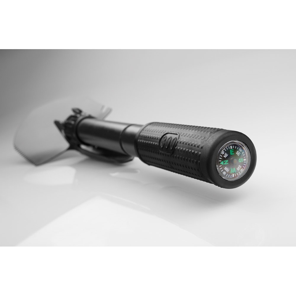 DIG. Metalowa składana saperka z kompasem P037492S