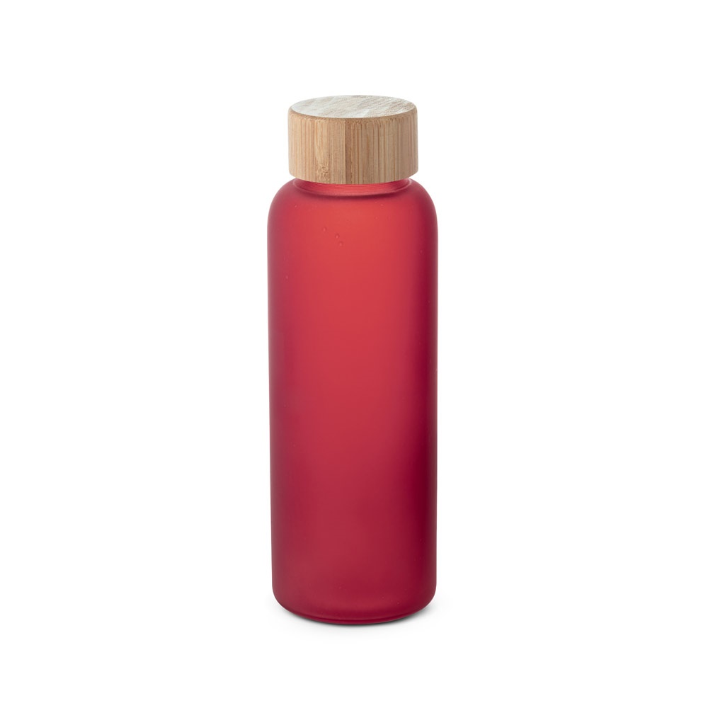 LILLARD. Butelka ze szkła borokrzemianowego o pojemności 500 ml P041197S czerwony