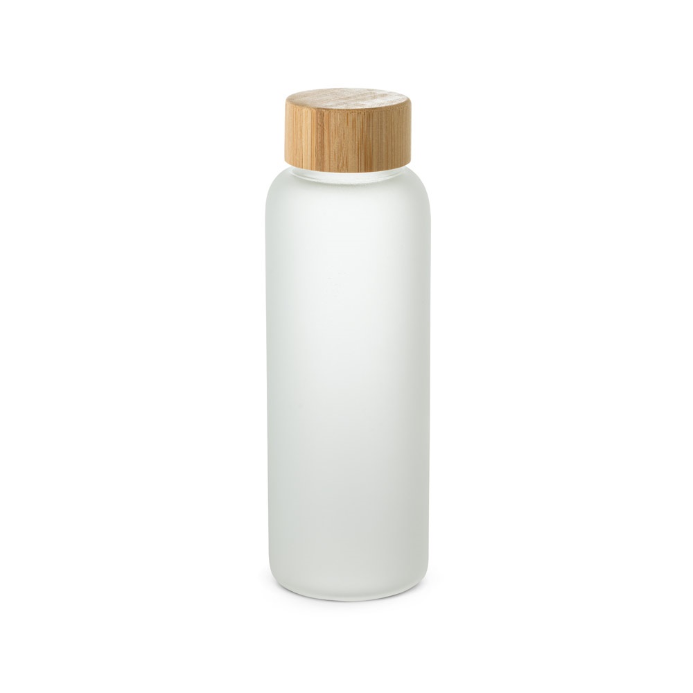 LILLARD. Butelka ze szkła borokrzemianowego o pojemności 500 ml P041197S biały