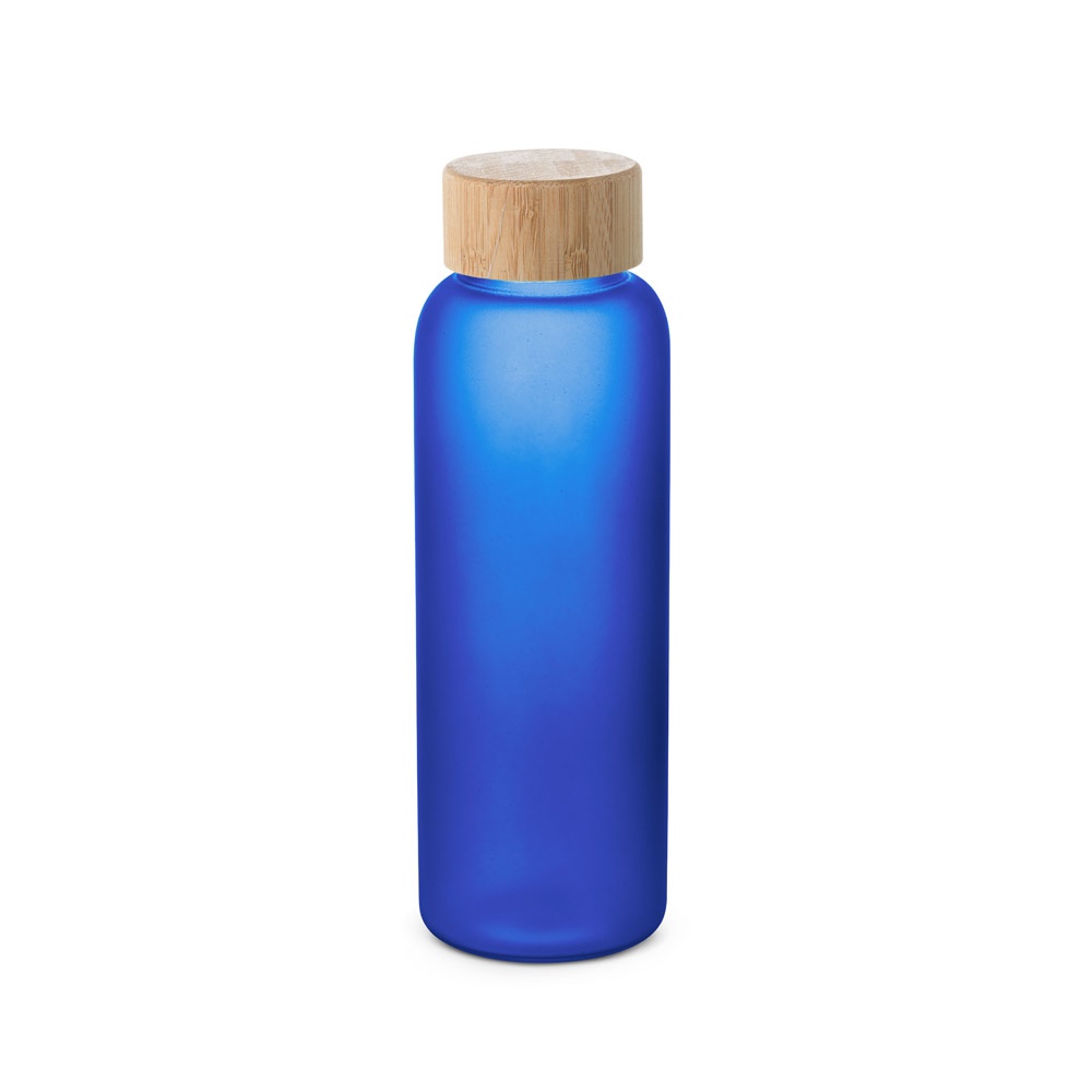 LILLARD. Butelka ze szkła borokrzemianowego o pojemności 500 ml P041197S szafirowy