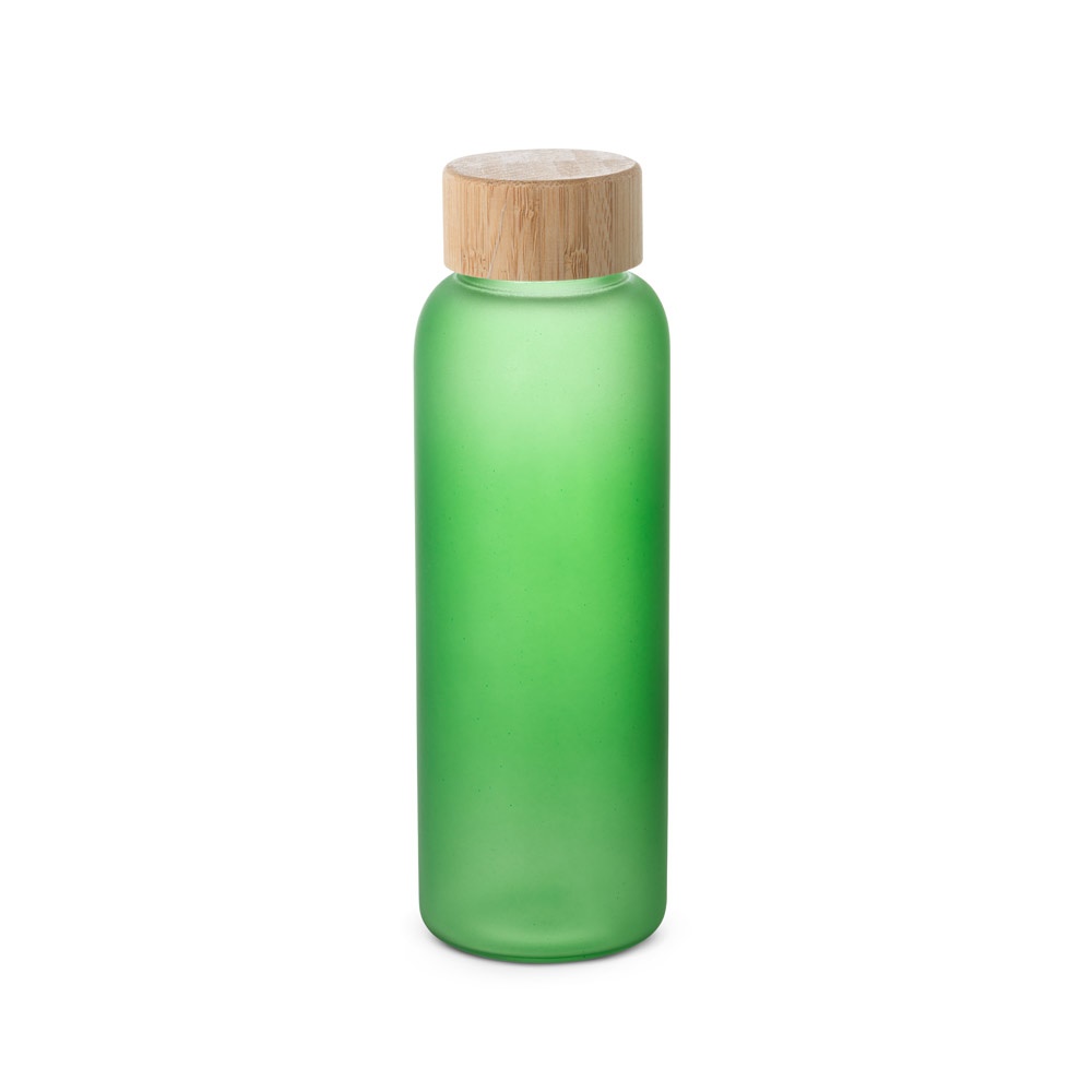 LILLARD. Butelka ze szkła borokrzemianowego o pojemności 500 ml P041197S jasnozielony