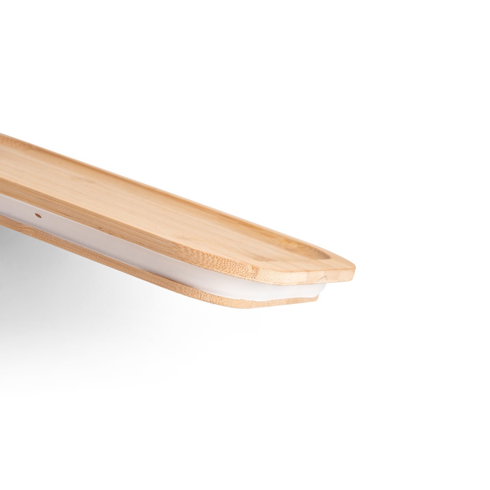 PORTOBELLO. Lunch Box. Hermetyczne pudełko ze szkła borokrzemowego z bambusową pokrywką 1000 ml P037515S