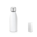 BILLY. Aluminiowa butelka i zakrętka ze stali nierdzewnej z sublimacją 500 ml P037616S