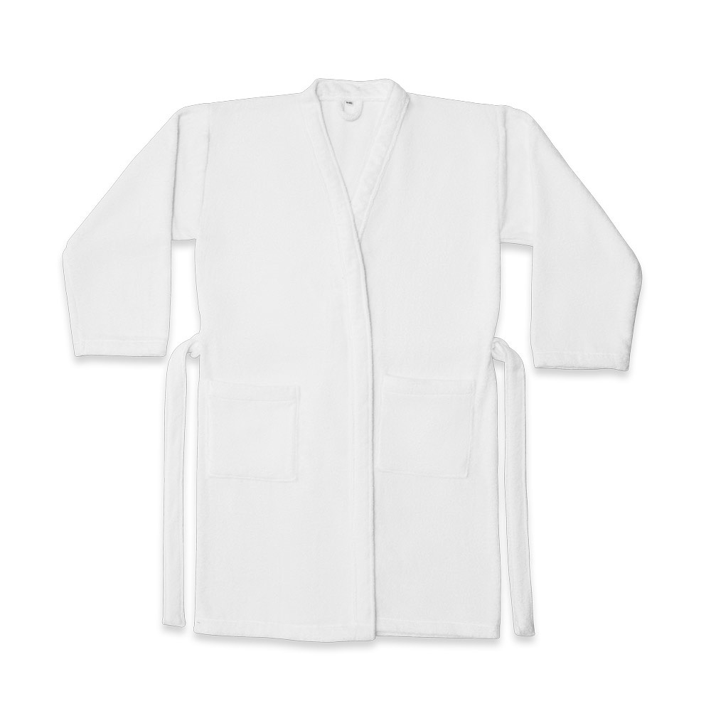 RUFFALO LARGE. Szlafrok z bawełny (82%) i bawełny z recyklingu (18%) o gramaturze 350 g/m² P046650S 2 RUFFALO LARGE. Szlafrok z bawełny (82%) i bawełny z recyklingu (18%) o gramaturze 350 g/m² P046650S