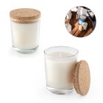 ZEN 180. Aromatyczna świeca w szklanym kubku z korkową pokrywką 180 g P054197S