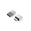 MINSKY. Zestaw 2 aluminiowych adapterów USB-A / USB-C P041225S
