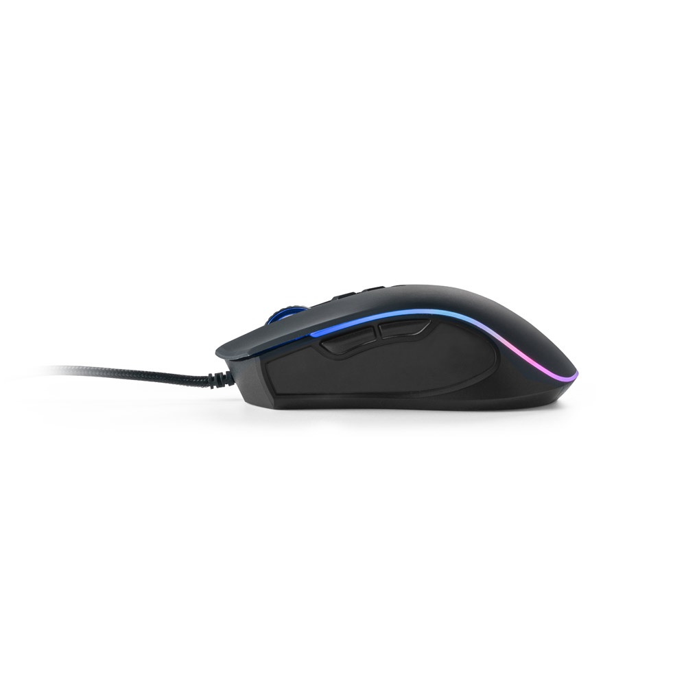 THORNE MOUSE RGB. Mysz do gier z kablem o długości 1.5 m i oświetleniem LED RGB z ABS P054216S