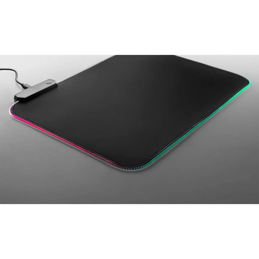 THORNE MOUSEPAD RGB. Podkładka pod mysz do gier z podświetleniem LED RGB z poliestru P054217S