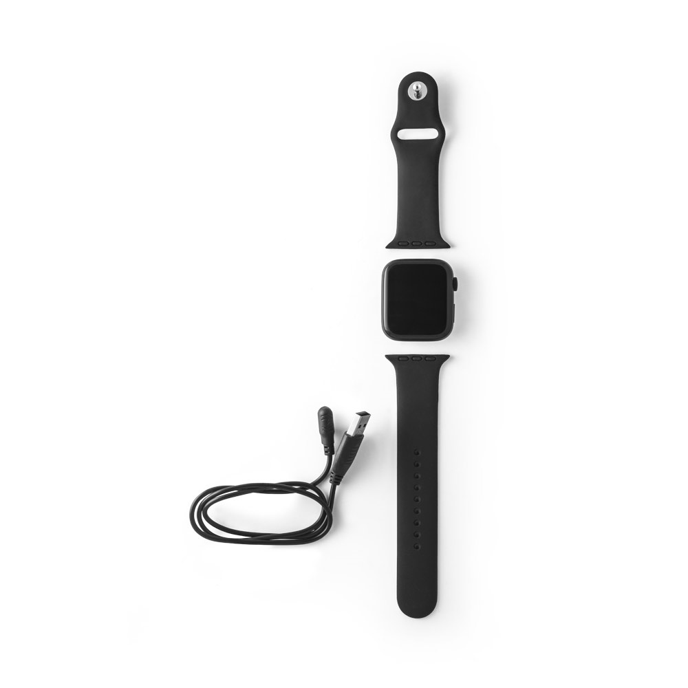 WILES. Smartwatch z ekranem 1.85”, IPX4, 3-dniową żywotnością baterii i silikonowym paskiem P054219S 7 WILES. Smartwatch z ekranem 1.85”, IPX4, 3-dniową żywotnością baterii i silikonowym paskiem P054219S