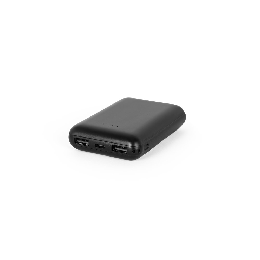 LEAKEY 8. Power bank 8.000 mAh w ABS pochodzącego z recyklingu (100% rABS) P097623S
