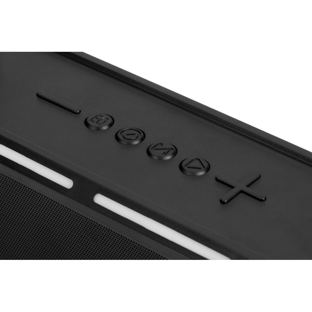 Timberlake. Przenośny głośnik 20 W z 6-godzinną żywotnością baterii z ABS P097627S