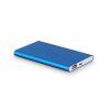 MARCET. Power bank slim 4'000 mAh z aluminium z recyklingu (100% rAL) i ABS z recyklingu (100% rABS) P037774S błękitny MARCET. Power bank slim 4'000 mAh z aluminium z recyklingu (100% rAL) i ABS z recyklingu (100% rABS) P037774S błękitny