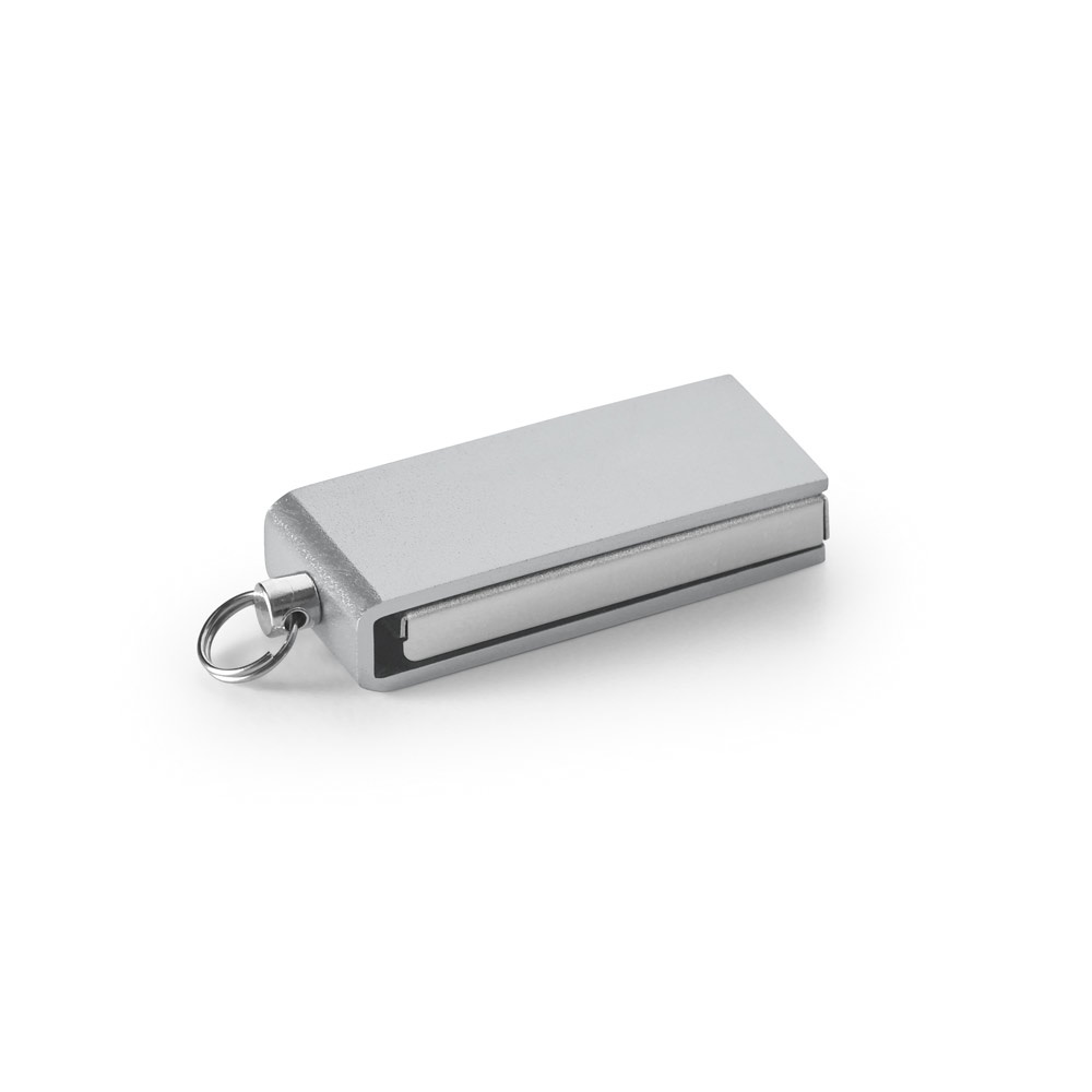 SIMON 8GB. Mini-pendrive 8 GB UDP z aluminium P037832S satynowy srebrny