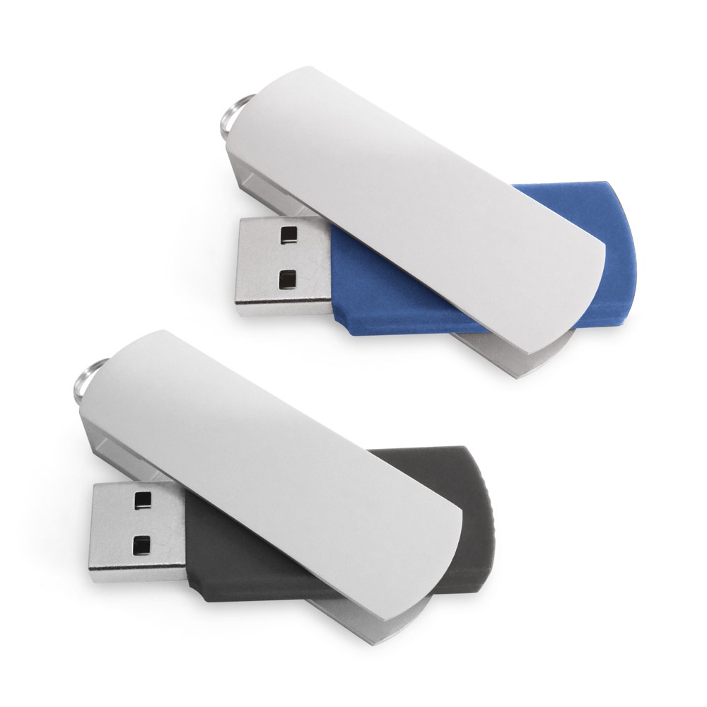 BOYLE 8GB. Pamięć flash USB 8 GB z metalowym klipsem P037835S ST-97435-W