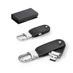 BRAGG 8GB. Pamięć USB o pojemności 8 GB z PU i karabińczykiem P037839S