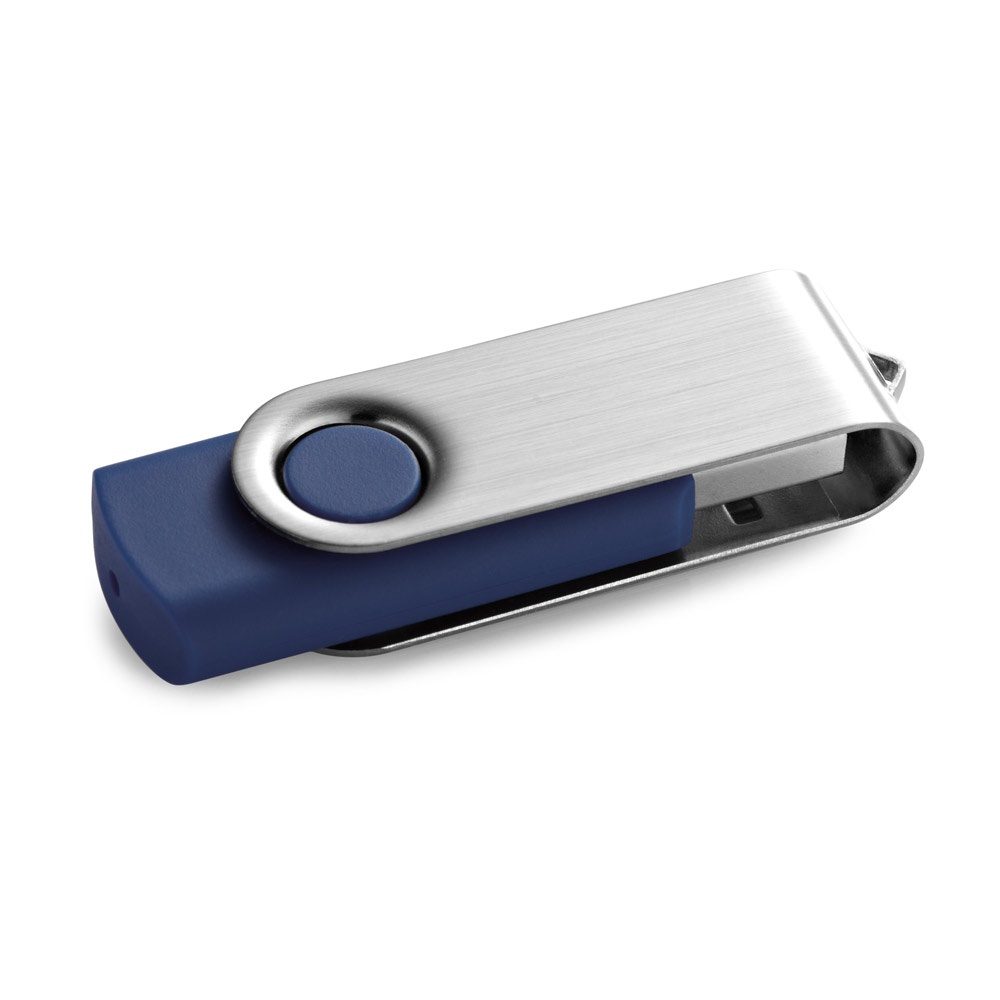 CLAUDIUS 32 GB. Pamięć flash USB 32 GB z metalowym klipsem P041242S granatowy