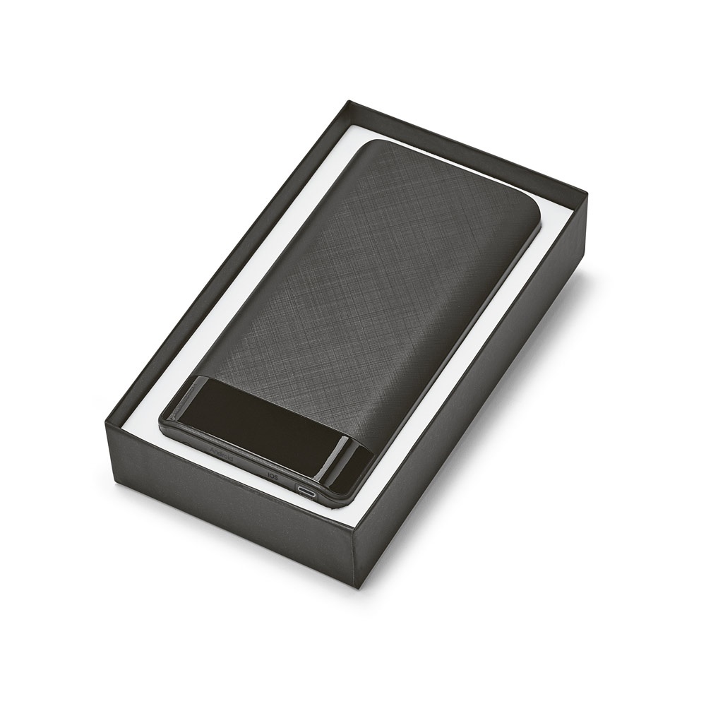 RAMAN. Power bank 16 000 mAh z wyświetlaczem ABS P037870S