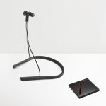 HEARKEEN. Słuchawki douszne z ABS i silikonu 90 mAh P037886S