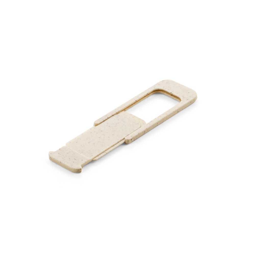 TOWNES. Ochraniacz kamery internetowej z włókna słomy pszennej i PP P037907S