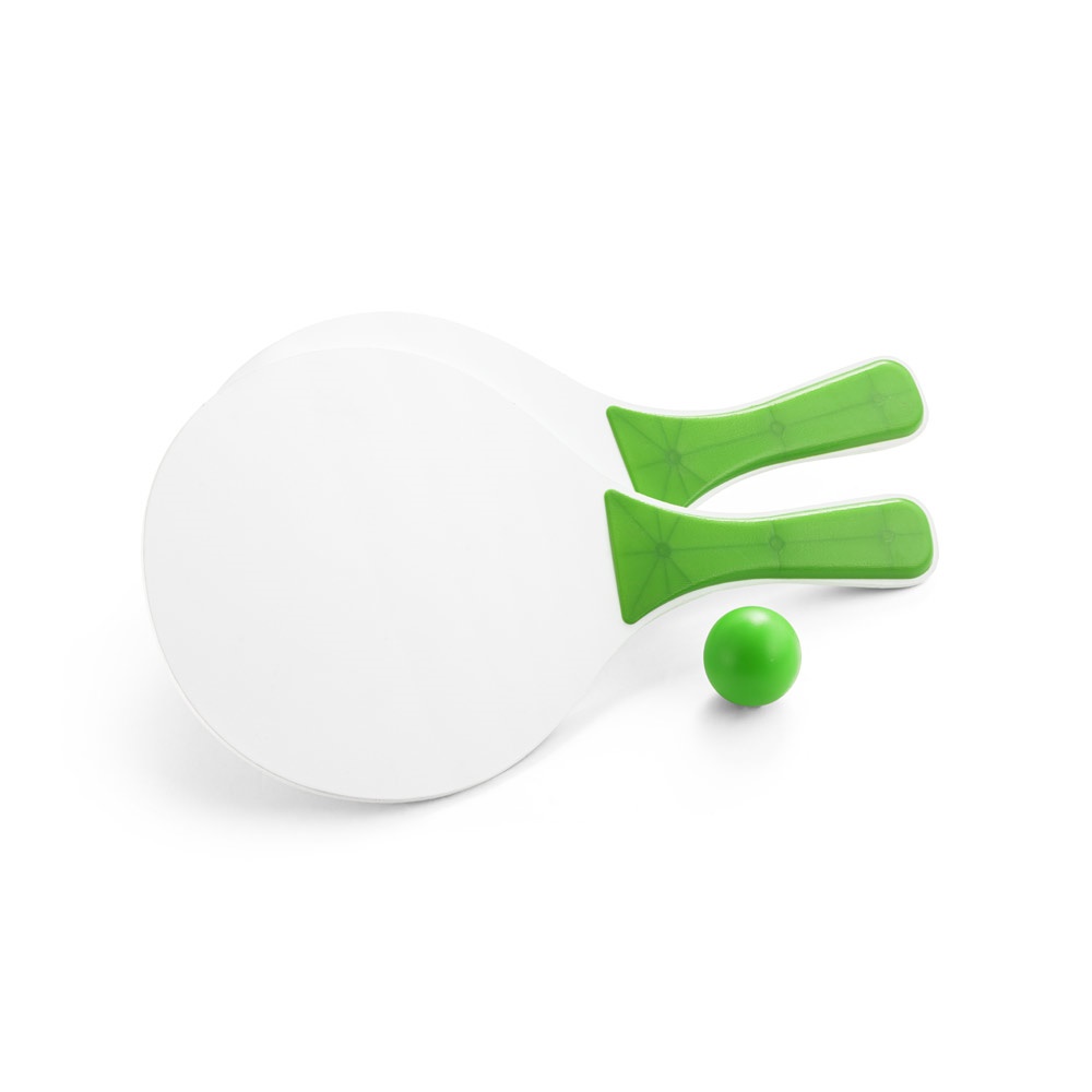 FILIPINAS. Rakietki plażowe MDF P037920S jasnozielony