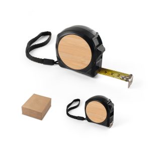 ODENSE V. Taśma o długości 5 metrów wykonana z ABS pochodzącego z recyklingu (100% rABS) i bambusa P054230S ST-98145-103