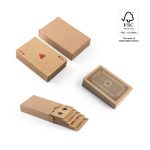 FISCHER. Talia 54 klasycznych kart z papieru kraft, z certyfikowanego materiału FSC™ i innych kontrolowanych materiałów P083176S
