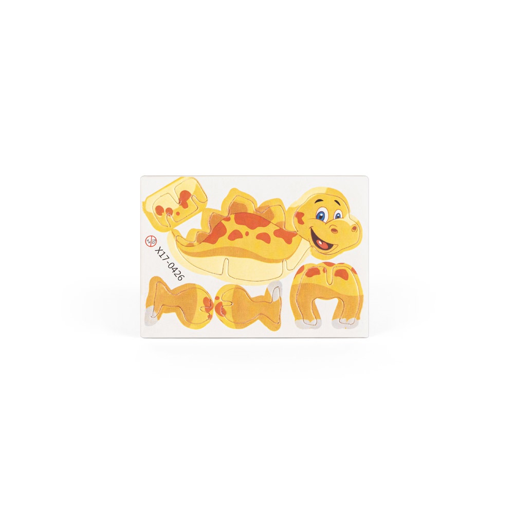 DINOSAURUS. Puzzle 3D z papieru i EVA w kształcie dinozaura P097631S