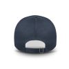 RYAN. Czapka wykonana w ze szczotkowanej bawełny (65% recyklingu) P054234S granatowy