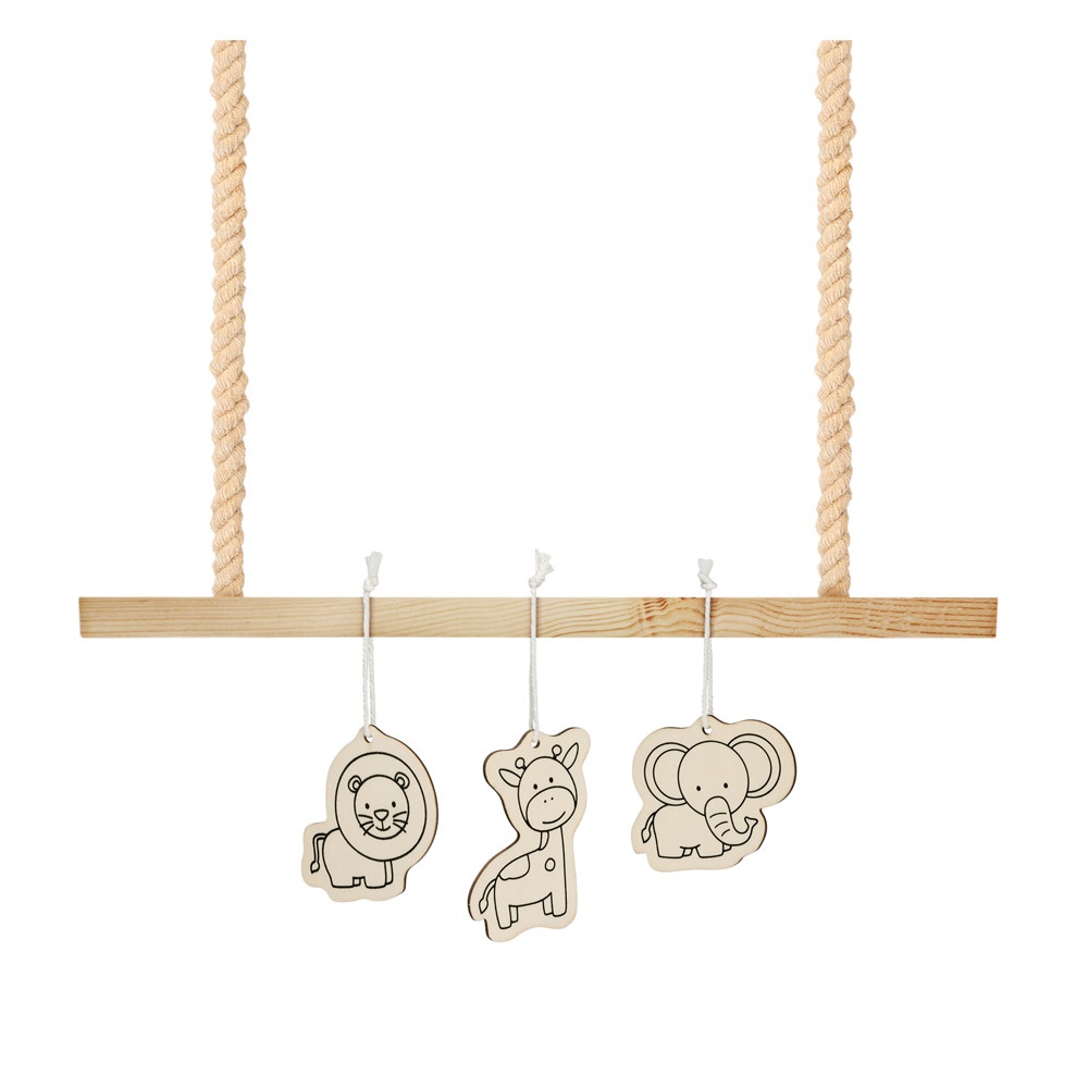 FAUNE. Drewniany zestaw do kolorowania dla dzieci P038443S