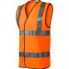 Kamizelka odblaskowa unisex HV Bright P030451F fluorescencyjny pomarańczowy