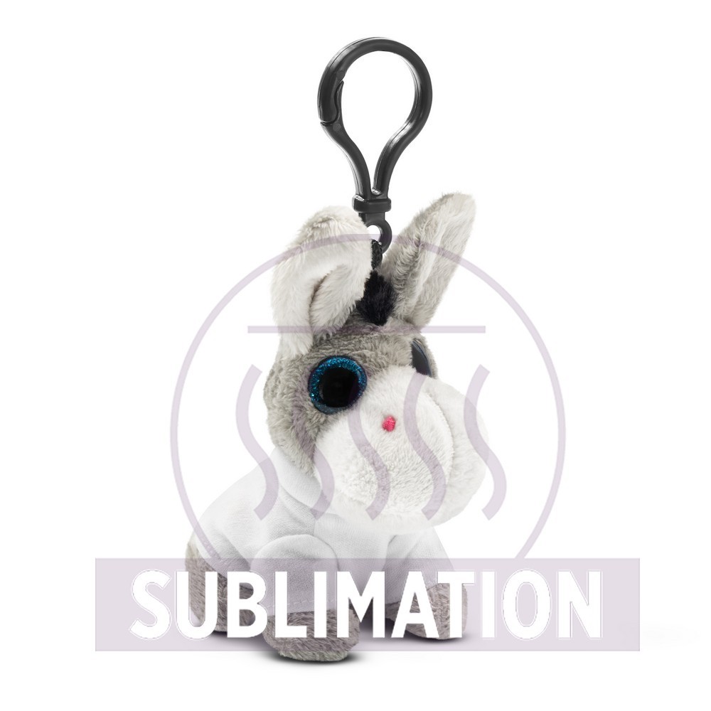 Pluszowy osiołek, zawieszka | Boe P009242X AX-HE778-19