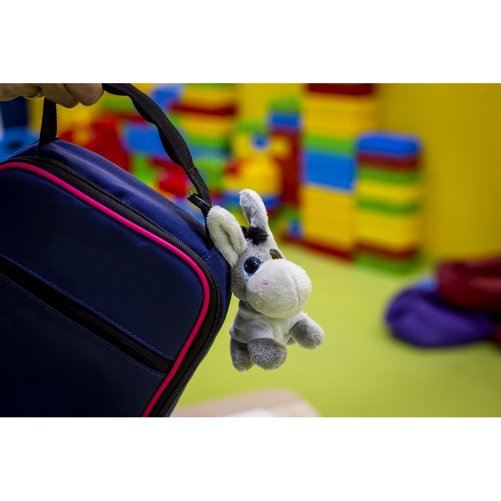 Pluszowy osiołek, zawieszka | Boe P009242X