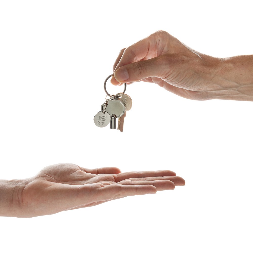 Brelok do kluczy, żeton do wózka na zakupy P084172X