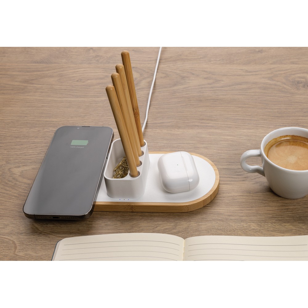 Podwójna ładowarka bezprzewodowa 10W Ontario, RABS P047350X