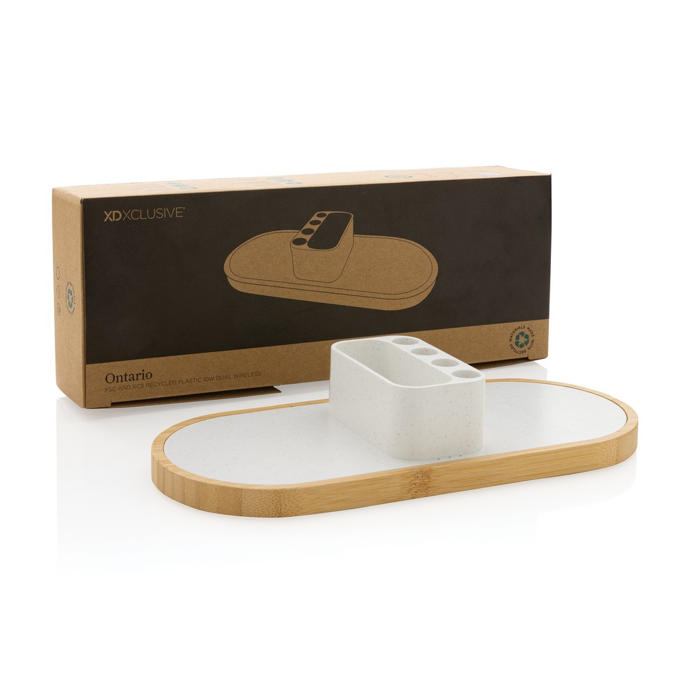 Podwójna ładowarka bezprzewodowa 10W Ontario, RABS P047350X